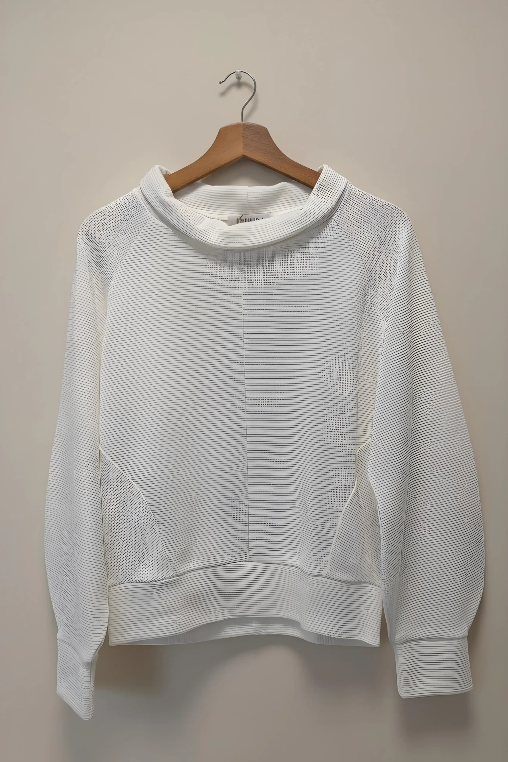 Waffle Knit Raglan Top - Image 2